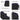 LX INDIA Wifi switch board IOTICS Smart Wifi Switch Board: 6 x Switch, 2 Fan & 2 Smart Plug Module. Touch Control, Remote, App Control. Voice Control with Alexa & Assistant. Smart Touch Switch Board For Home Automation (Black)