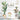 LX INDIA Wall Stickers JAAMSO ROYALS Potted Plants Style Wall Art Decoration PVC Vinyl Removable Wall Sticker (30 CM x 90 CM)