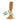 LX INDIA Ashoka Stambh Jaipuri Craft Handicraft Wooden Carved Ashoka Stambh Pillar with 2 Flags & Analog Clock