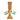 LX INDIA Ashoka Stambh Jaipuri Craft Handicraft Wooden Carved Ashoka Stambh Pillar with 2 Flags & Analog Clock