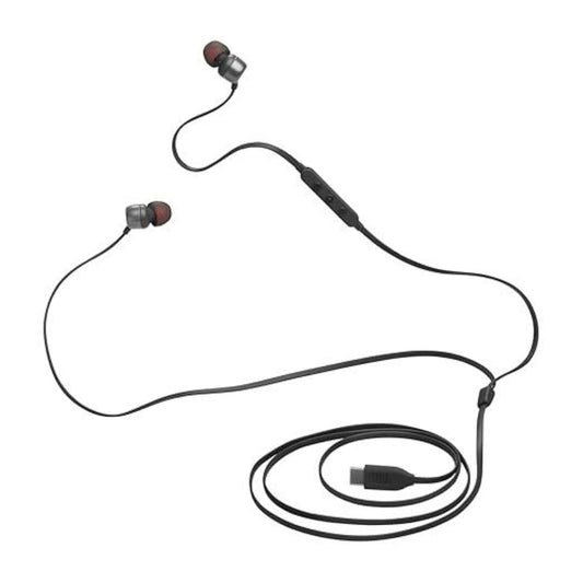 LX INDIA Headphone JBL Tune 310 in Ear Type C Wired Headphones Compatible with USB-C Devices (Black)