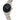 LX INDIA Analog Watch Joker & Witch Stainless Steel Analogue Watch for Women, Black & Silver