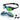 LX INDIA Goggles KONEX Anti-Fog Premium Swimming Goggles (Rainbow Mercury)
