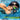 LX INDIA Goggles KONEX Anti-Fog Premium Swimming Goggles (Rainbow Mercury)