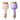 LX INDIA curler Ktein 3-Barrel Ceramic Hair Curler – Cat's Paw Eggroll Stick for Beach Waves & Loose Curls