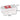 LX INDIA Fruit Cutter Kuber Industries 12 in 1 Multipurpose Fruit & Vegetable Cutter, Chopper, Dicer, Grater, Slicer, All in One (Red)