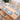 LXINDIA mats Kuber Industries 6 Pcs Mat for Hot Pots (White & Blue)