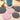 LXINDIA mats Kuber Industries 6 Pcs Non-Slip Tea Coaster for Hot Pot(Grey & Pink)
