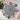 LX INDIA Floor Mat Kuber Industries Handwoven Jute Door Mats for Home Entrance (Blue and Brown)