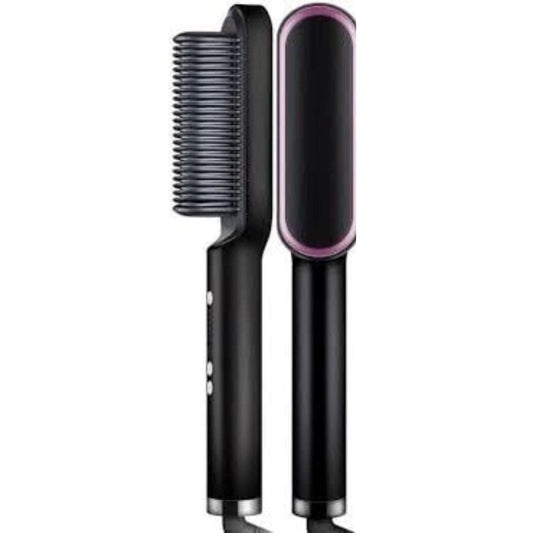 LX INDIA Straightener Lambent 𝟏𝟓 𝐘 𝐖 Electric Hair Straightener Comb Brush for Men & Women