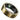 LX INDIA Smart Ring Leaf Halo Smart Ring | Health Tracker | Sleep, Fitness, Stress Luxe Gold - Size 9