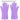 LXINDIA Gloves LEOPAX Heavy Duty Silicone Cleaning Hand Gloves (Purple, 1 Pair)