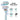 LXINDIA shaving razor LetsShave Evior Trial Pack Shaving Razor Value Set For Women