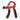 LX INDIA Health & Fitness Lifelong Adjustable Hand Grip Strengthener (Red & Black, LLFAHG01) Pack of 2