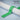 LX INDIA Resistance band Lifelong Resistance Toning Band for Fitness Training (16-39kg) - Medium - Green