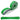 LX INDIA Resistance band Lifelong Resistance Toning Band for Fitness Training (16-39kg) - Medium - Green
