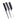 LXINDIA Combs Lipzie 10-Piece Set of Professional Hair Combs
