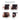 LXINDIA Combs Lipzie 10-Piece Set of Professional Hair Combs