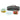 LX INDIA Containers Magnus Vivid Glass Lunch Box with Flat Pouch and Fixed Clip (Transparent)