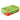 LX INDIA Containers MILTON Steely Deluxe Mini Tiffin Box (Red)