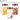 LXINDIA Containers MILTON Vintage Airtight Containers with Spoons Set of 3 750ml each