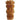 LX INDIA Ashoka Stambh MK HANDICRAFT Ashok Stambh Hand-Carved Wooden Sculpture - 8 Inches