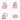 LX INDIA Bag MOCA Kids Backpack Rainbow and Pink