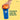 LXINDIA bottle Mumbai Indians Gym Shaker for Protein Blue Orange