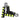 LX INDIA Health & Fitness Nivia Foam Hand Grip Strengthener (Pack of 2) Neon/Black