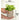 LX INDIA Self-watering plant pots Nurturing Green® Self Watering Flower Pots for Home Decor (Set of 6, Mocha & Ivory)