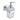 LX INDIA soap dispenser ORCE BATH ARTICLE Liquid soap Dispenser Holder for Bathroom Glass handwash Dispenser soap Dispenser LXN27(Chrome Finish, Anti-Rust) (304 Stainless Steel)