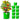LX INDIA Grow Bags ORGANIC BAZAR 12x12 Grow Bags for Terrace Garden, Premium HDPE 260 GSM Green Planters for Vegetables, Flowers, and Indoor Outdoor Plants (Pack of 10)