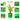 LX INDIA Grow Bags ORGANIC BAZAR 18x18 Big Size Grow Bag, Premium HDPE 260 GSM Green Plant Bags (Pack of 1)
