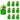 LX INDIA Grow Bags ORILEY Grow Bag Heavy Duty HDPE Plants (Green, Round Without Handle, 250 GSM 15 x 12 inch Pack of 10)