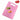 LXINDIA Choping Board Pigeon Strong Polycarbonate Chopping Cutting Board Pink (14744)