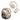 LX INDIA Earbuds Portronics Harmonics Twins 30 Over Ear OWS Smart Wireless Earbuds (Beige)