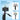 LX INDIA Mobile Tripods Portronics Lumistick 2 Portable Smart Selfie Stick with Upto 6ft. Tripod Stand, 3 in 1 Multifunctional Design