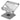 LX INDIA Dock Station Portronics My Buddy K3 Portable Laptop Tabletop Stand (Silver)