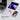 LX INDIA Mouse Portronics Toad II Bluetooth Mouse, with Bluetooth 5.0 & 2.4 Ghz Dual Wireless Connectivity (Purple)