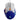 LX INDIA Mouse Blue Portronics Vader Wired Gaming Mouse with 6 Buttons, Thumb Support, Adjustable DPI (6400 Max) (Grey)