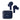 LX INDIA Earbuds pTron Bassbuds Tango In-Ear TWS Earbuds (Royal Blue)