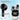 LX INDIA Earbuds pTron Basspods P681 TWS Earbuds with Dual Mic & TruTalk AI-ENC Calls (Pearl Black)