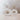 LX INDIA vases PUREZENTO Ceramic White Donut Vase 6 & 8 Inch - Set of 2