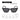 LX INDIA Sunglasses ROYAL SON Square Cat Eye Men Women Fashion Sunglasses (Black Frame)