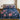 LX INDIA Bedsheet RUSTIQUE LINENS Digitally Printed Cotton Premium Bedsheet Ocean Blue