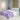 LX INDIA Bedsheet RUSTIQUE LINENS Digitally Printed Cotton Premium Bedsheet Purple Paradise