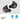 LX INDIA Earbuds Sennheiser Sport True Wireless in Ear Earbuds Bluetooth Headphone with Mic (Black)