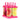 LX INDIA Ice cream makers and Moulds Shuban Plastic Popsicle Mould Pink (1 Pack)