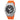 LX INDIA Wrist Analog Watch Silver/Black Oranger Strap Skmei Digital Sports Watch for Men Analog-Digital Display, Black Dial Zinc Alloy Case Men's Watch, Silicone  Band-2243