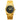 LX INDIA Wrist Analog Watch Gold - Black Skmei Men's Analog Quartz Stainless Steel Watch All-in-one Fashion, Supply Calendar Week